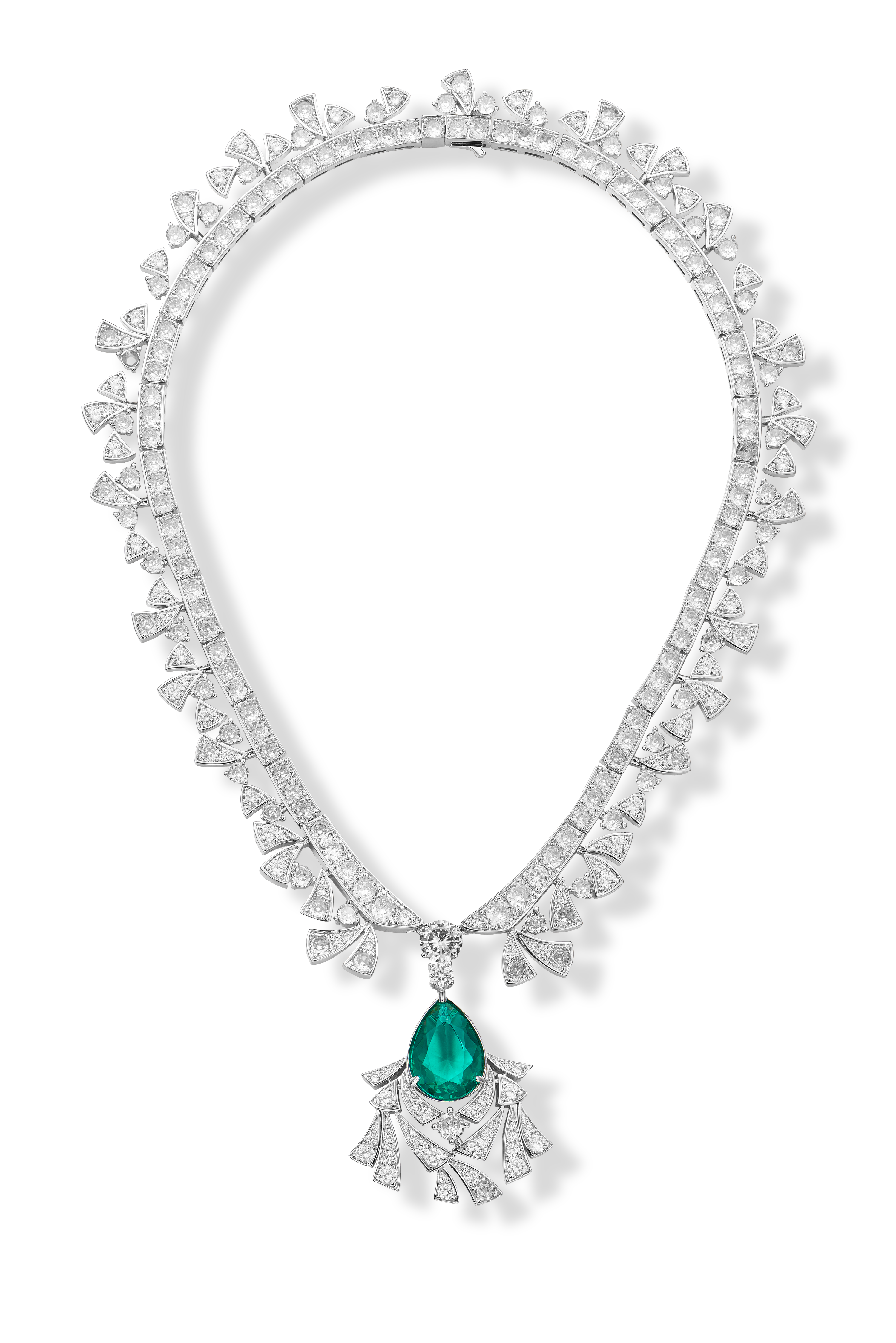 Emerald Cascade Collection Necklace