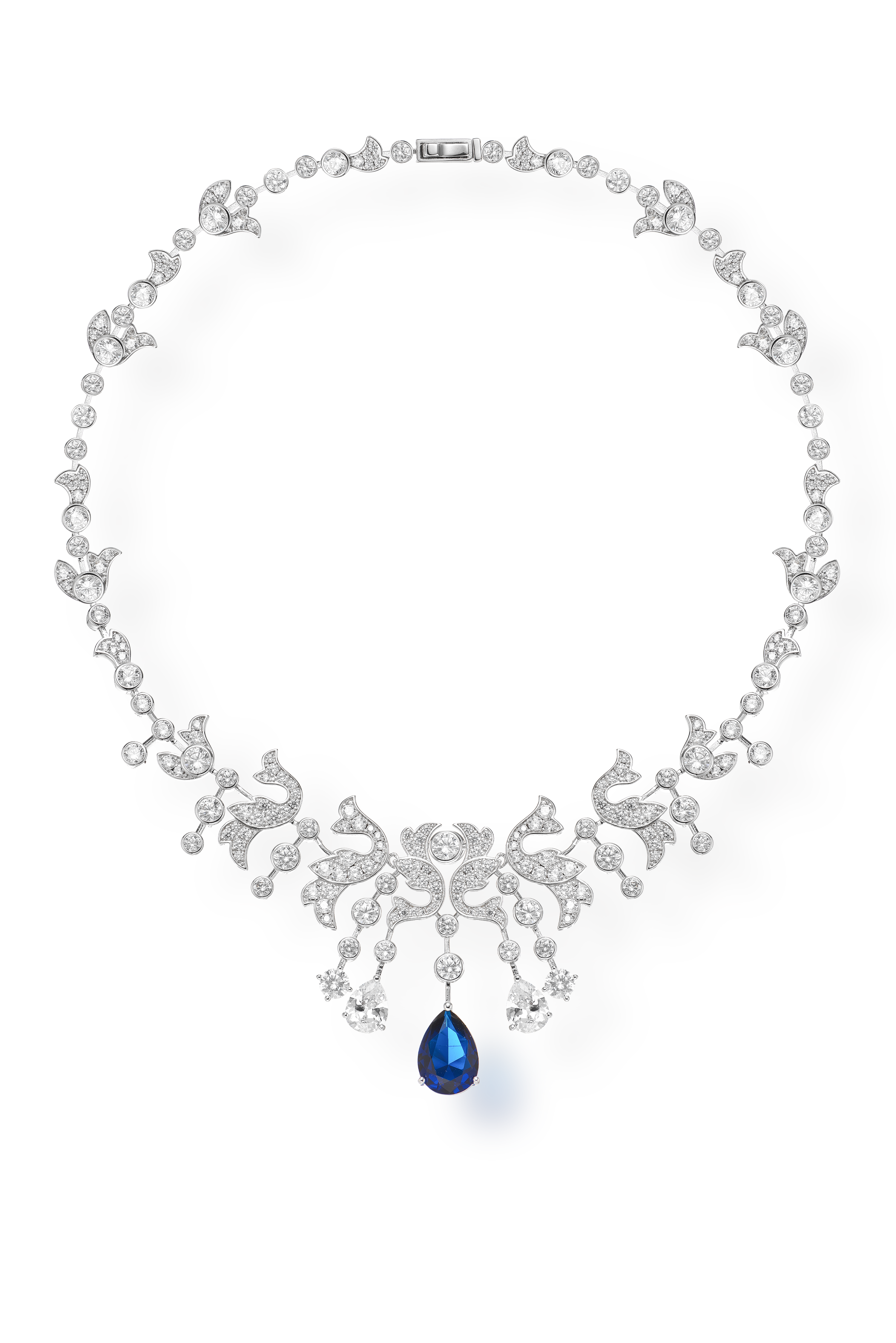 Azure Blossom Collection Necklace