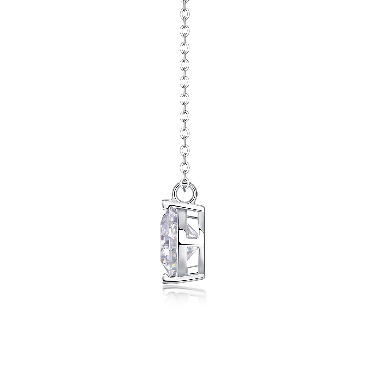 Timeless Grace Solitaire Necklace