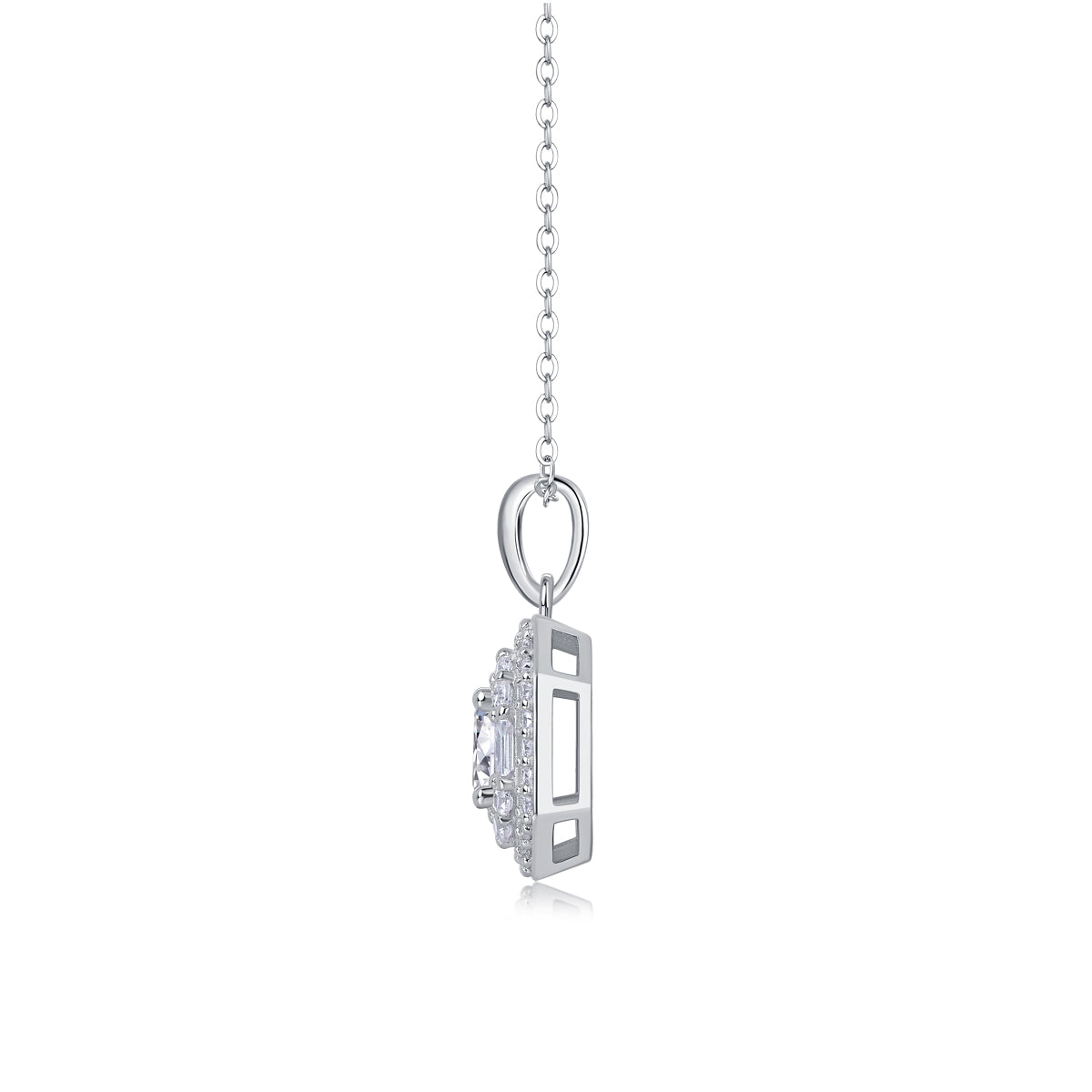 Petite Geometric Charm Pendant