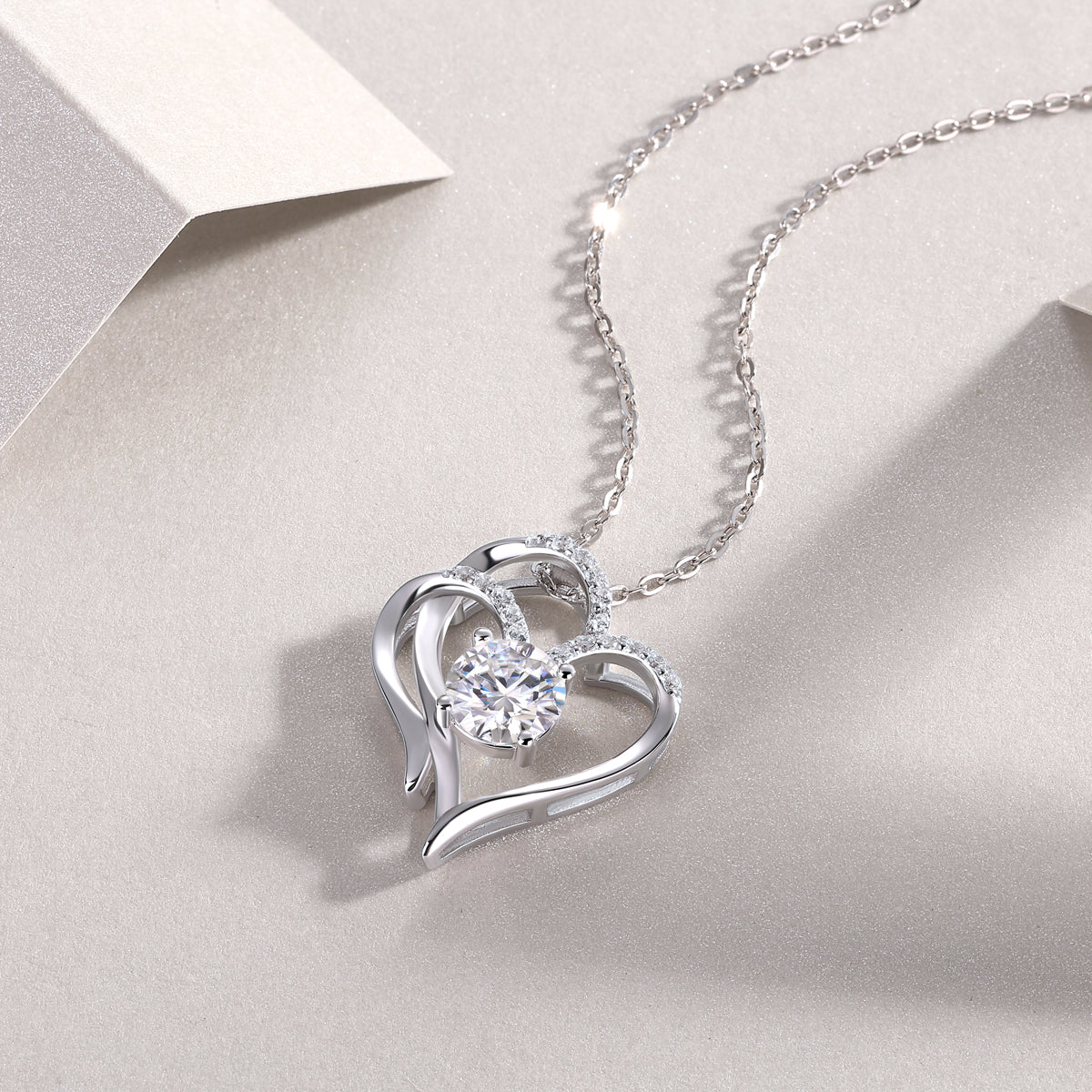 Hearts Entwined Pendant