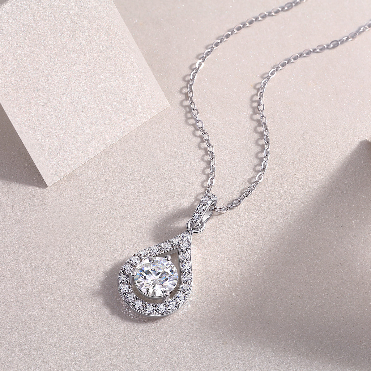 Heartfelt Elegance Teardrop Pendant