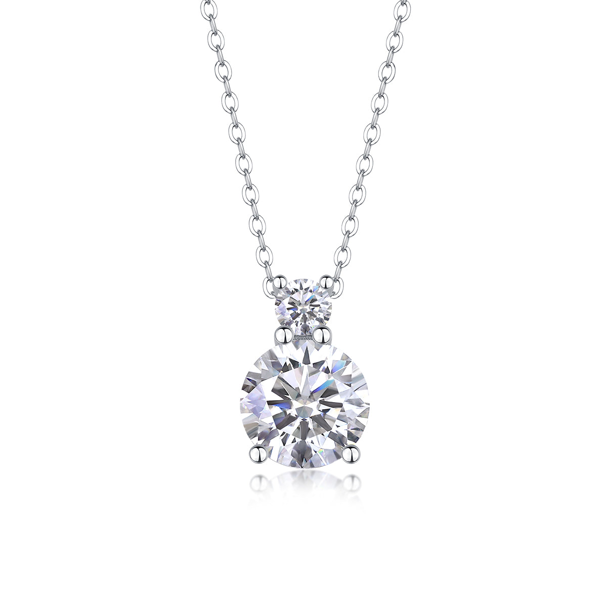 Jazz Manor Duo Diamond Pendant